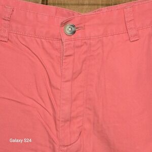 Vineyard Vines Mens Club Short Coral Pink Cotton Chino Shorts Size 30 Flat Front
